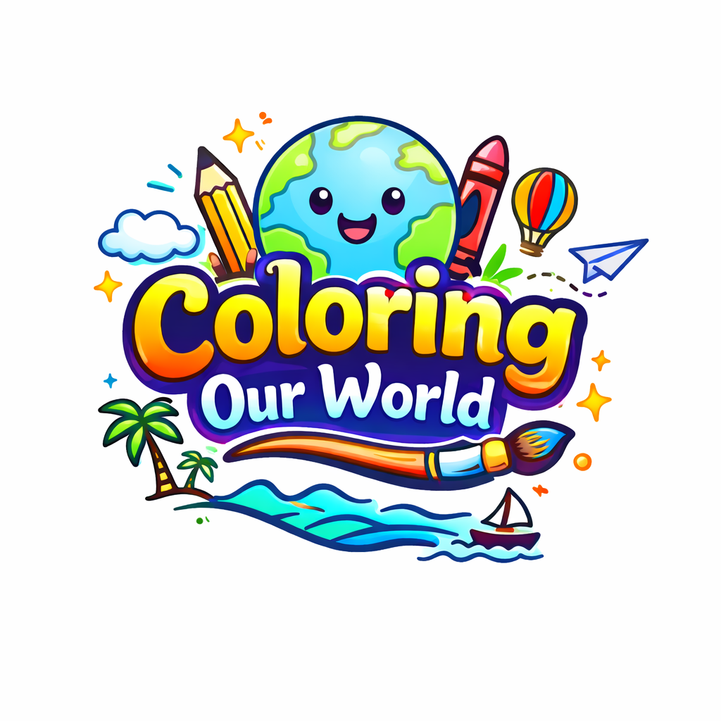 Coloring Our World | Bilingual Coloring Books for Kids